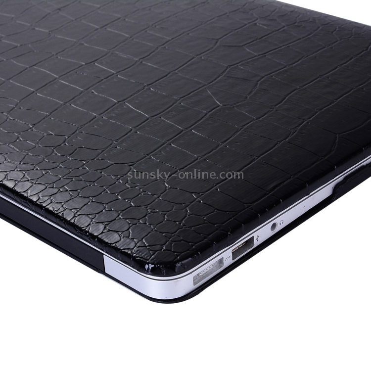 For Macbook Pro 13.3 inch (2011 - 2012) A1278 / MD313 / MC724 / MD101 / MD314 / MD102 Crocodile Texture Laptop PC Protective Case (Black) For Macbook Pro 13.3 inch (2011 - 2012) A1278 / MD313 / MC724 / MD101 / MD314 / MD102 Crocodile Texture Laptop PC Protective Case (Black)