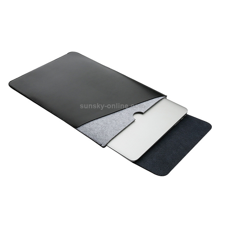 Laptop Microfiber Leather Double Layer Inner Bag for Macbook Air Retina 13.3 inch (Black) Laptop Microfiber Leather Double Layer Inner Bag for Macbook Air Retina 13.3 inch (Black)