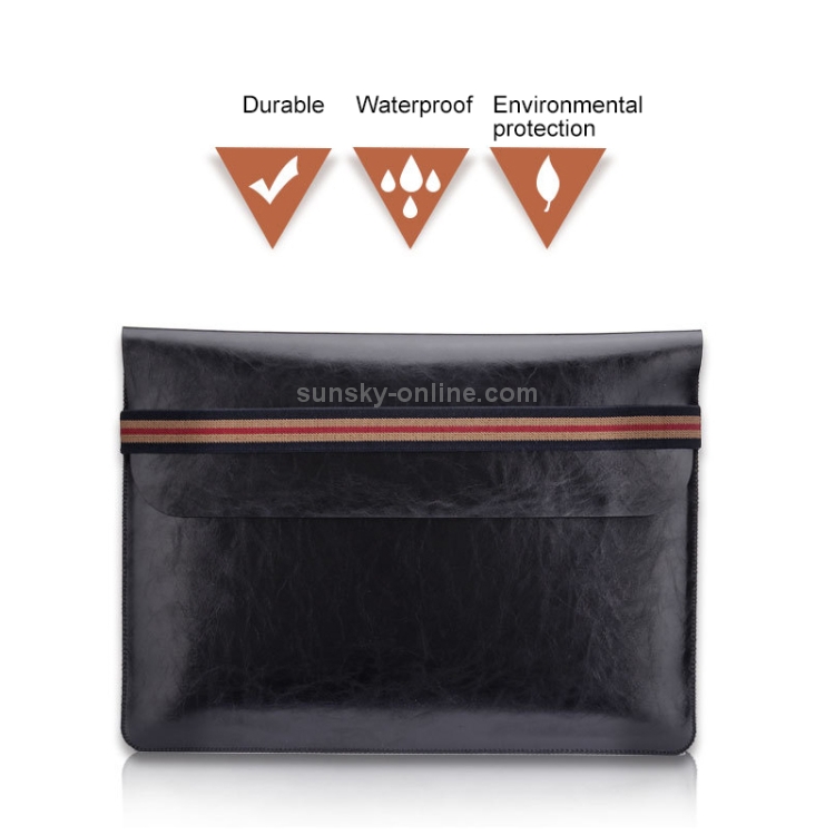 Horizontal Elastic Band Laptop Microfiber Leather Inner Bag for MacBook Air 13.3 inch (Dark Brown) Horizontal Elastic Band Laptop Microfiber Leather Inner Bag for MacBook Air 13.3 inch (Dark Brown)