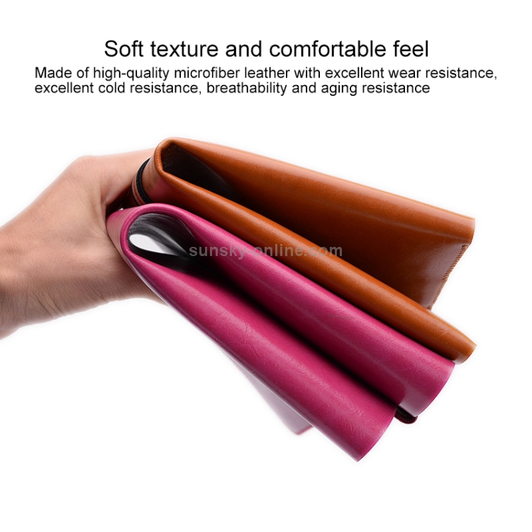 Horizontal Elastic Band Laptop Microfiber Leather Inner Bag for MacBook Pro 13.3 inch (Dark Brown) Horizontal Elastic Band Laptop Microfiber Leather Inner Bag for MacBook Pro 13.3 inch (Dark Brown)