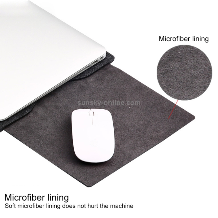 4 in 1 Laptop Crazy Horse Texture Fur Felt Inner Bag + Power Bag + Mouse Storage Bag + 3 Earphone Cable Winders for MacBook 15.4 inch (2016 - 2017) (Light Brown) 4 in 1 Laptop Crazy Horse Texture Fur Felt Inner Bag + Power Bag + Mouse Storage Bag + 3 Earphone Cable Winders for MacBook 15.4 inch (2016 - 2017) (Light Brown)