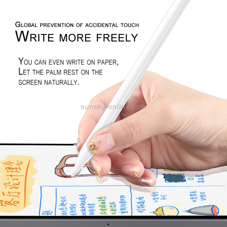 Prevent Accidental Touch Active Capacitive Stylus Pen for iPad (White) Prevent Accidental Touch Active Capacitive Stylus Pen for iPad (White)