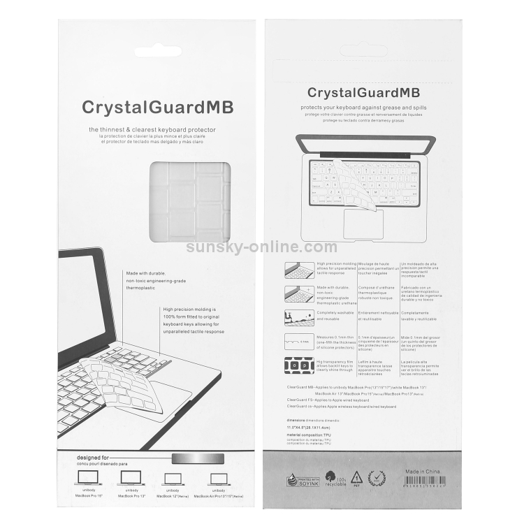 Film de protection pour clavier transparent étanche à la poussière pour ordinateur  portable TPU pour ordinateur portable Microsoft Surface 13,5 pouces