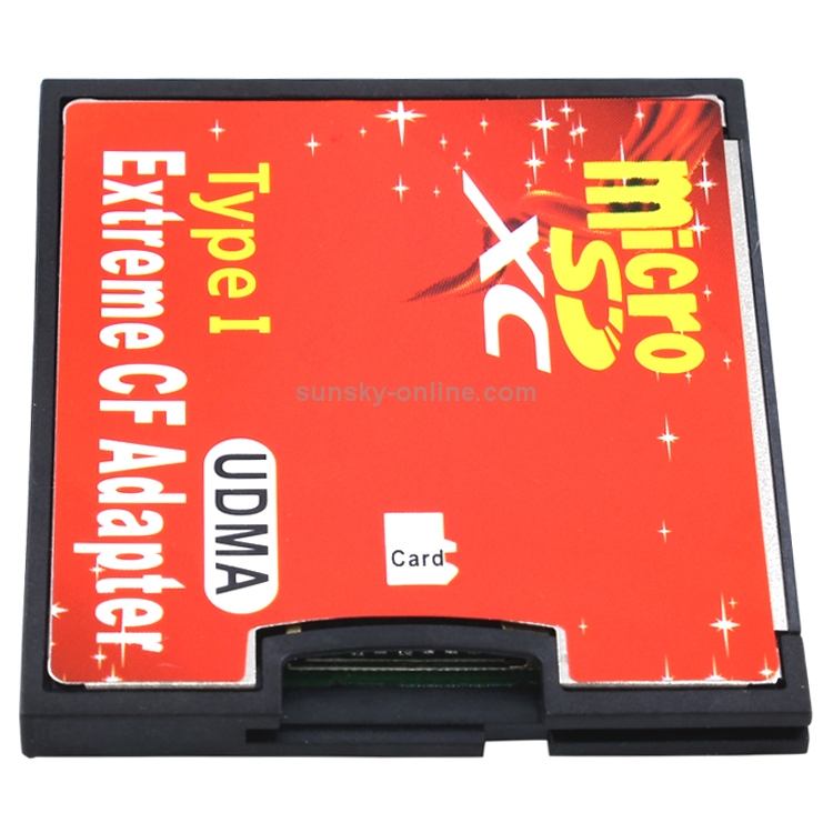 Adattatore per scheda di memoria Compact Flash da Micro SD a CF, 1