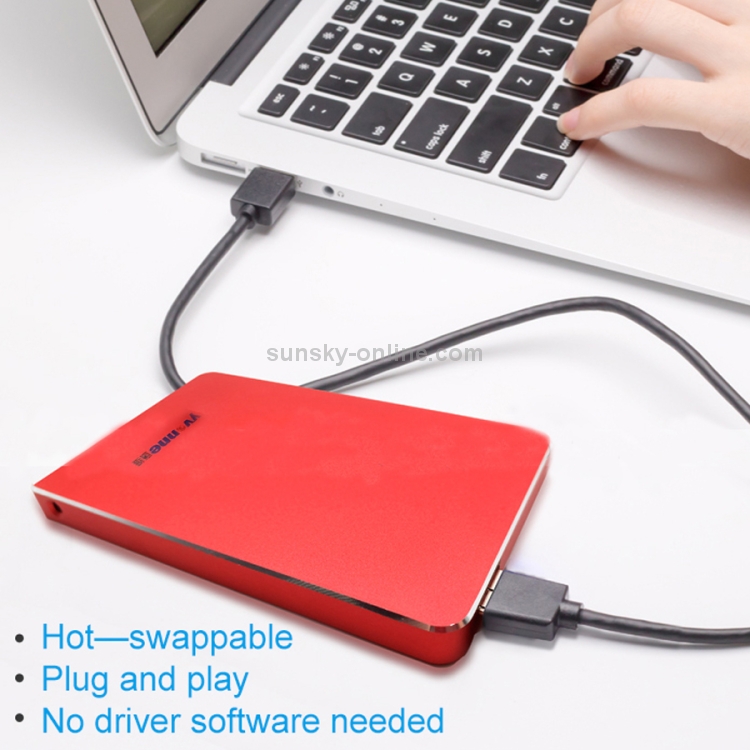 Yvonne 160GB USB 3.0 Mobile Hard Disk External Hard Drive (Silver)