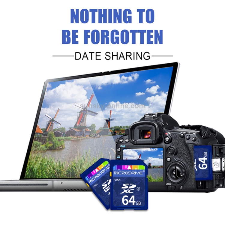 Carte Mémoire Mini SD 64 Go InTheWorld - Haute Vitesse, Neuf Sous Blister