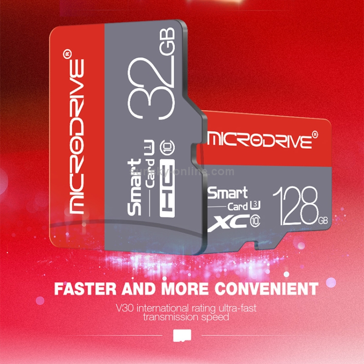 Scheda di memoria Micro SD (TF) Classe 10 Microdrive da 128 GB ad alta  velocità