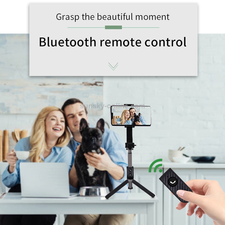 WiWU TGS-301 Tripod Gimbal Bluetooth Selfie Stick - 9