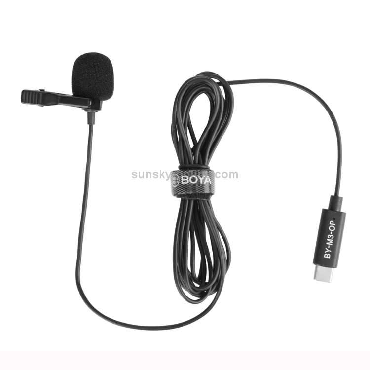 BOYA Clip-on Digital Omnidirectional Lavalier Microphone for DJI OSMO POCKET