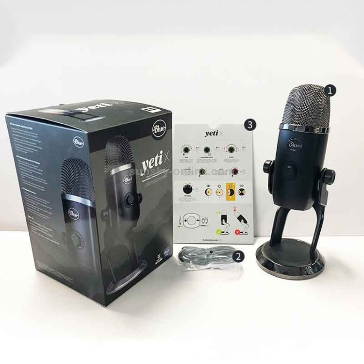 配信機器・PA機器・レコーディング機器 Blue Yeti USB Microphone Amazon.com: Blue Yeti Streaming Micophone Kit with