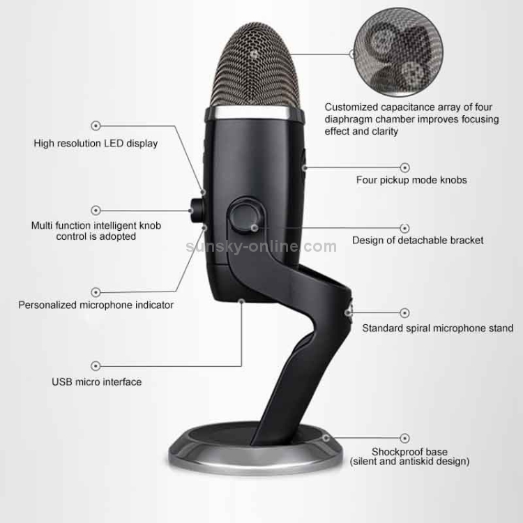配信機器・PA機器・レコーディング機器 blue yeti x Amazon.co.jp: 【整備済み品】Logicool ロジクール G Blue Yeti