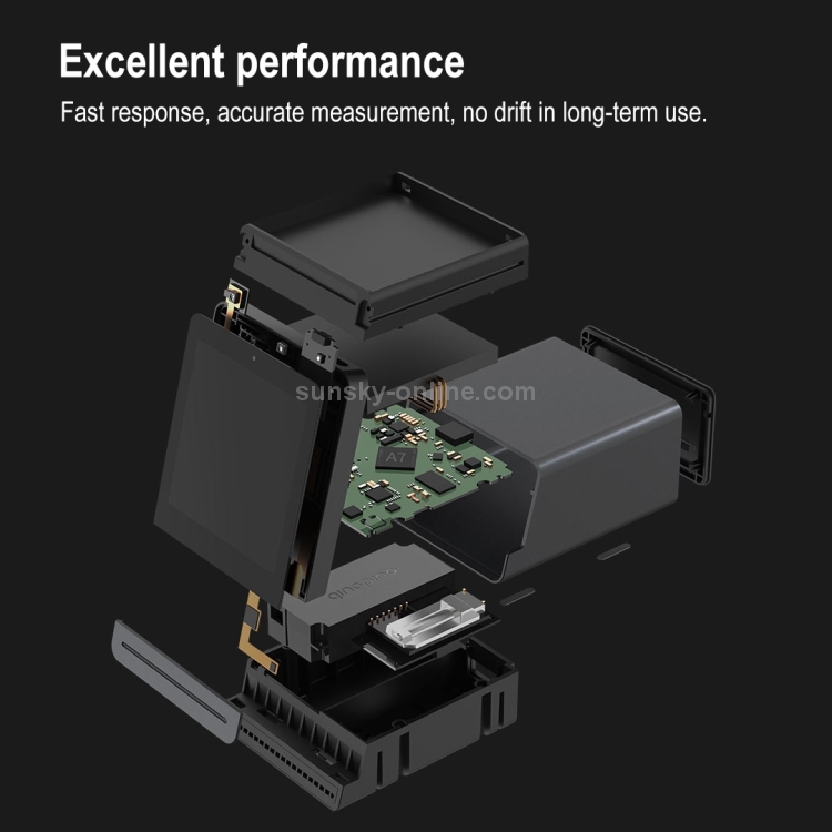 Original Xiaomi Youpin QINGPING S1W Air Detector PM2.5 Monitoring Digital Thermometer Hygrometer(White) - B2