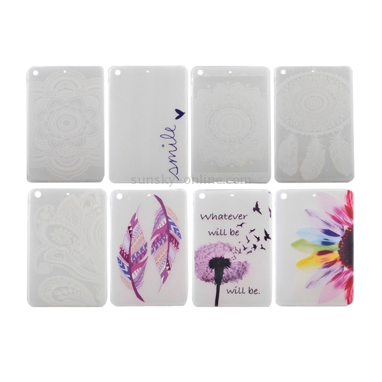 Dream Catcher Pattern Soft TPU Protective Case for iPad mini / 2 / 3 Dream Catcher Pattern Soft TPU Protective Case for iPad mini / 2 / 3