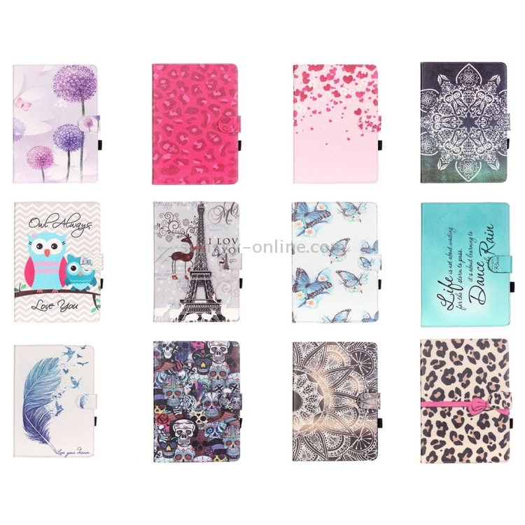 For iPad mini 1 / 2 / 3 Deer and Tower Pattern Horizontal Flip Leather Case with Holder & Card Slots & Wallet For iPad mini 1 / 2 / 3 Deer and Tower Pattern Horizontal Flip Leather Case with Holder & Card Slots & Wallet