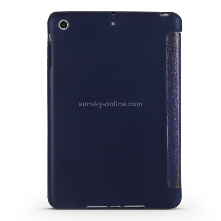 Blue Tree Pattern Horizontal Flip PU Leather Case for iPad mini 3 / 2 / 1, with Three-folding Holder & Honeycomb TPU Cover Blue Tree Pattern Horizontal Flip PU Leather Case for iPad mini 3 / 2 / 1, with Three-folding Holder & Honeycomb TPU Cover