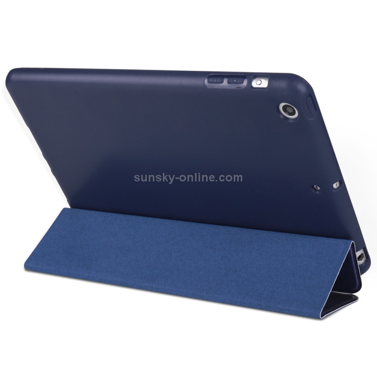 Blue Tree Pattern Horizontal Flip PU Leather Case for iPad mini 3 / 2 / 1, with Three-folding Holder & Honeycomb TPU Cover Blue Tree Pattern Horizontal Flip PU Leather Case for iPad mini 3 / 2 / 1, with Three-folding Holder & Honeycomb TPU Cover