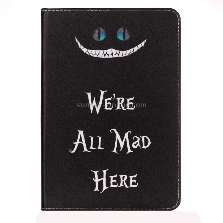 For iPad mini 1 / 2 / 3 Words Pattern Horizontal Flip Leather Case with Holder For iPad mini 1 / 2 / 3 Words Pattern Horizontal Flip Leather Case with Holder