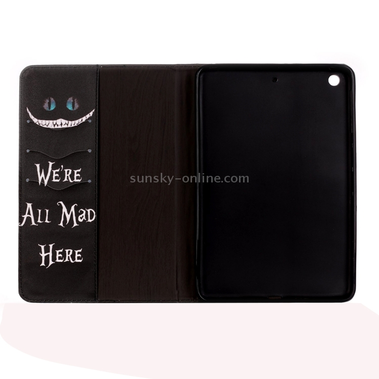 For iPad mini 1 / 2 / 3 Words Pattern Horizontal Flip Leather Case with Holder For iPad mini 1 / 2 / 3 Words Pattern Horizontal Flip Leather Case with Holder