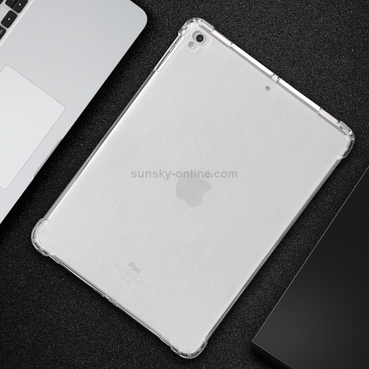 Transparent TPU Full Edge Thicken Corners Shockproof Soft Protective Case for iPad 9.7 (2018) / 9.7 (2017) / air / air2 Transparent TPU Full Edge Thicken Corners Shockproof Soft Protective Case for iPad 9.7 (2018) / 9.7 (2017) / air / air2