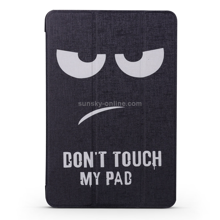 Angry Expression Pattern Horizontal Flip PU Leather Case for iPad mini 4, with Three-folding Holder & Honeycomb TPU Cover Angry Expression Pattern Horizontal Flip PU Leather Case for iPad mini 4, with Three-folding Holder & Honeycomb TPU Cover