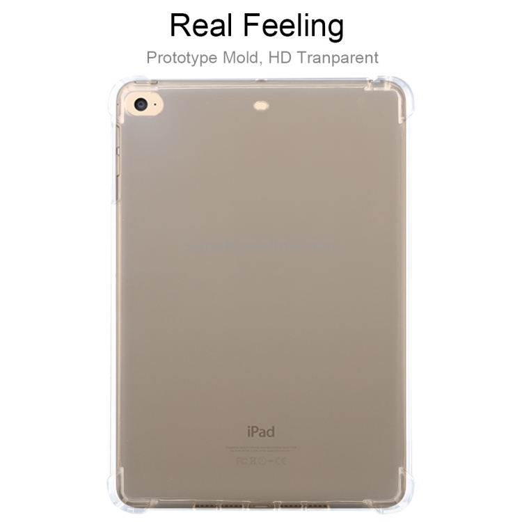 For iPad Mini 4 / 3 / 2 / 1 3mm Four Corners Shockproof Transparent Protective Case For iPad Mini 4 / 3 / 2 / 1 3mm Four Corners Shockproof Transparent Protective Case