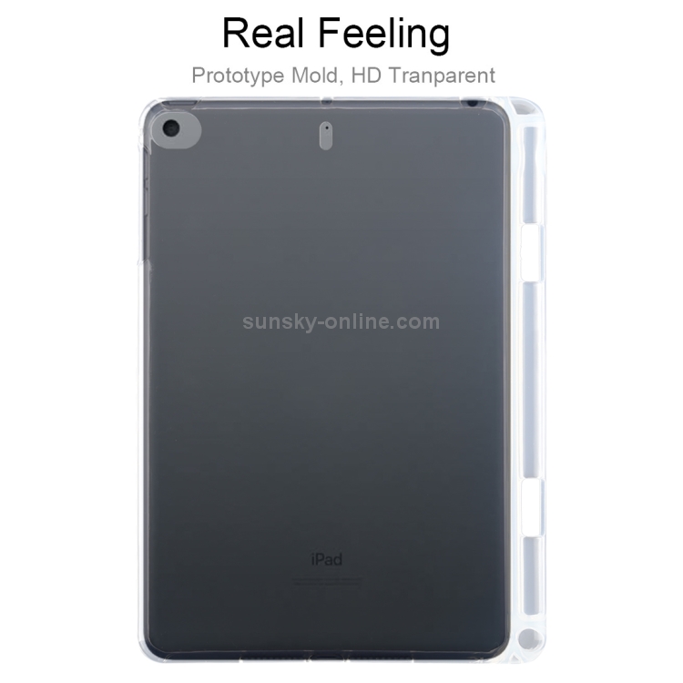 For iPad Mini (2019) / 4 / 3 / 2 / 1 3mm Shockproof Transparent Protective Case with Pen Slot For iPad Mini (2019) / 4 / 3 / 2 / 1 3mm Shockproof Transparent Protective Case with Pen Slot
