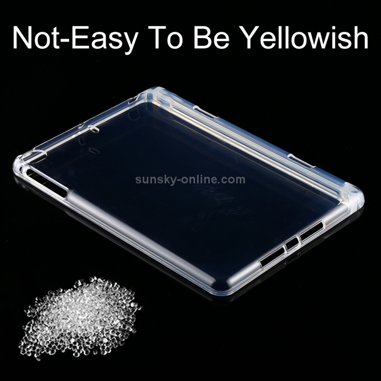 For iPad Mini (2019) / 4 / 3 / 2 / 1 3mm Shockproof Transparent Protective Case with Pen Slot For iPad Mini (2019) / 4 / 3 / 2 / 1 3mm Shockproof Transparent Protective Case with Pen Slot