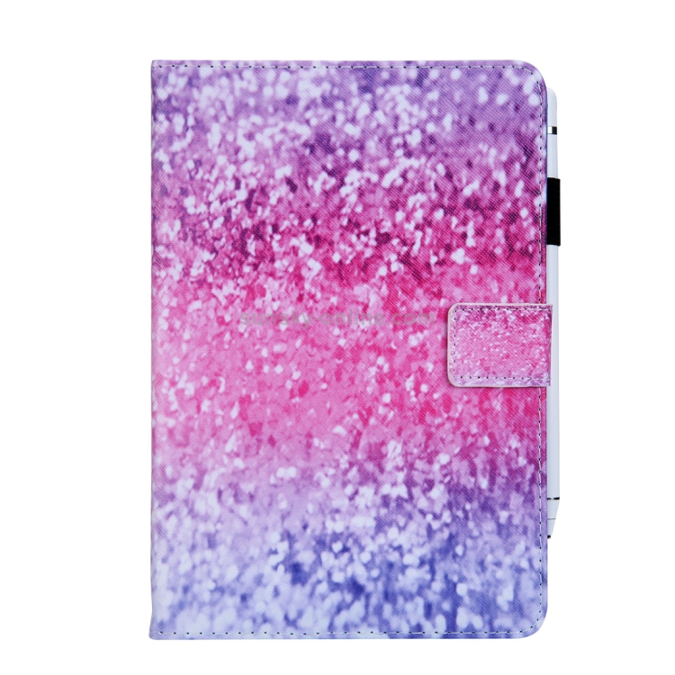 Star Pattern Horizontal Flip Leather Case for iPad mini 4 & 3 & 2 & 1, with Holder & Card Slot & Wallet