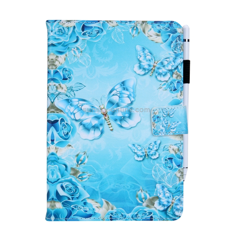 Crystal Butterfly Pattern Horizontal Flip Leather Case for iPad mini 4 & 3 & 2 & 1, with Holder & Card Slot & Wallet Crystal Butterfly Pattern Horizontal Flip Leather Case for iPad mini 4 & 3 & 2 & 1, with Holder & Card Slot & Wallet