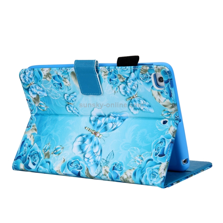 Crystal Butterfly Pattern Horizontal Flip Leather Case for iPad mini 4 & 3 & 2 & 1, with Holder & Card Slot & Wallet Crystal Butterfly Pattern Horizontal Flip Leather Case for iPad mini 4 & 3 & 2 & 1, with Holder & Card Slot & Wallet