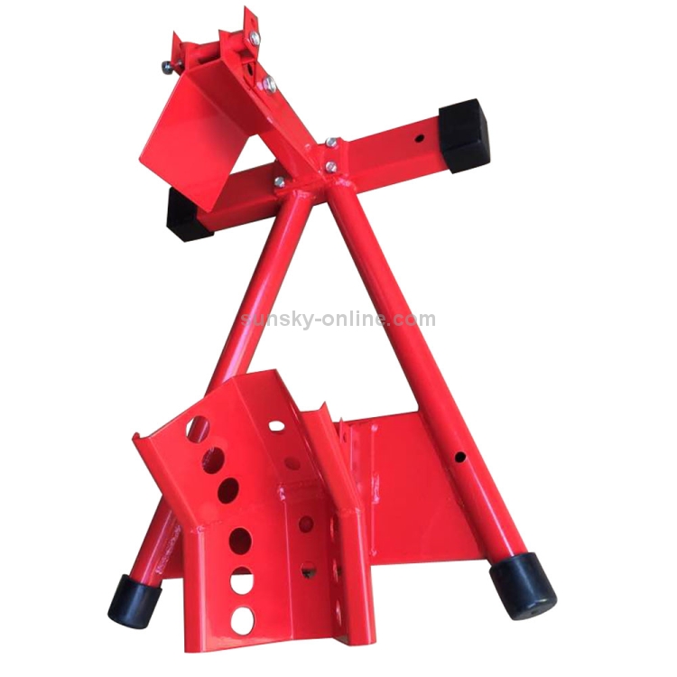[US Warehouse] Steel Motorcycle Front / Rear Wheel Support Frame Stand ...