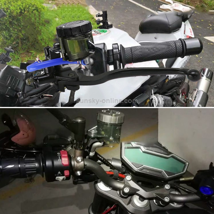 Piezas de motocicleta Bomba de freno modificada Bomba de freno de disco hidráulico izquierdo para Yamaha - 7