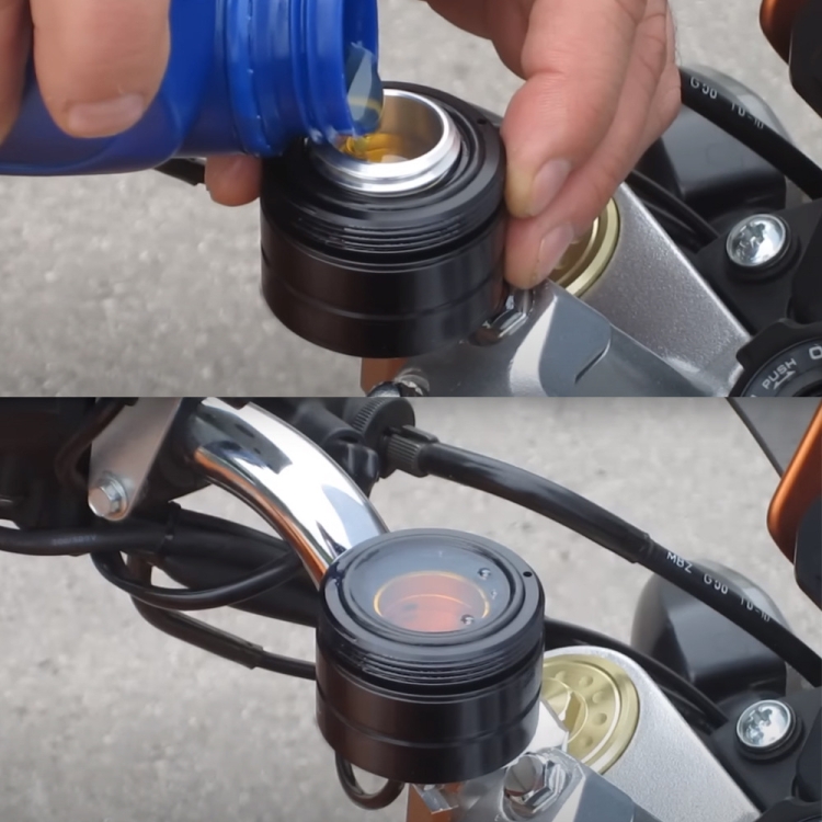 Öler für Motorrad-/Fahrrad-Kettenöler (rot)