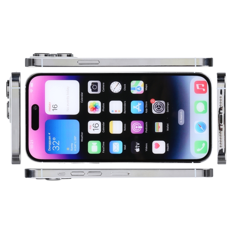 Pour iPhone 15 Pro Max écran couleur faux modèle d'affichage factice non  fonctionnel (noir)