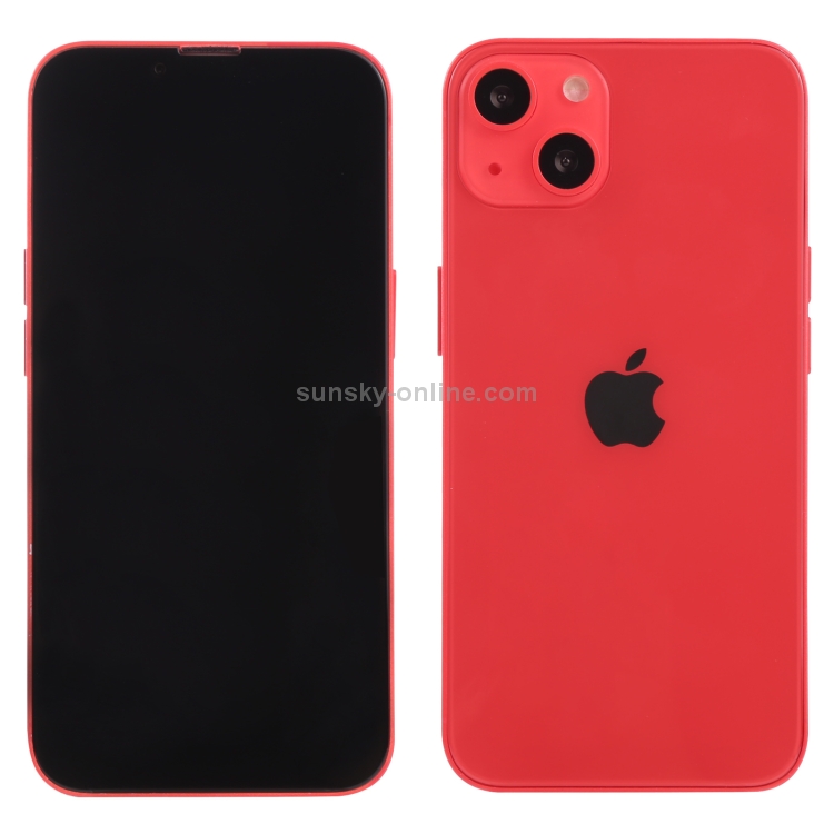 Faux téléphone non fonctionnel compatible avec le téléphone 13, il s'agit  d'un téléphone factice qui ressemble à un véritable téléphone sans logo  (rose, écran noir) : : High-tech