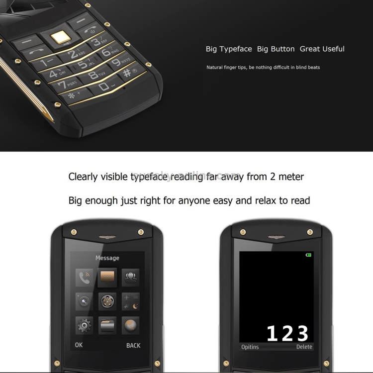 AGM M2 Triple Proofing Phone, Without Russian