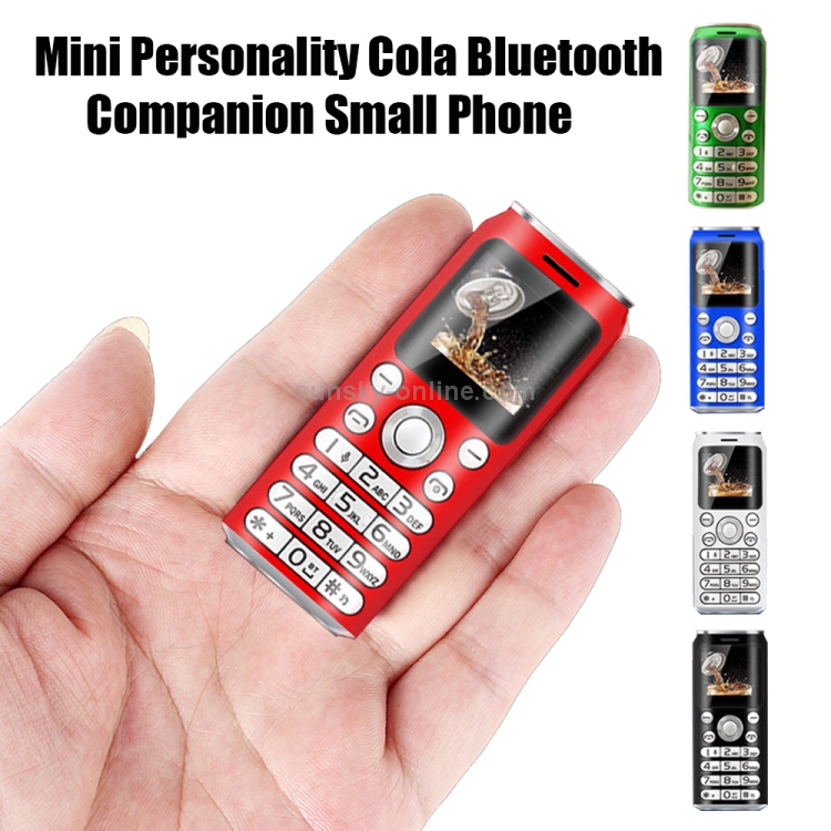 Super Mini K8 Push Button Mobile Phone Dual Sim Bluetooth Camera Dialer  1.0 Hands Telephone MP3