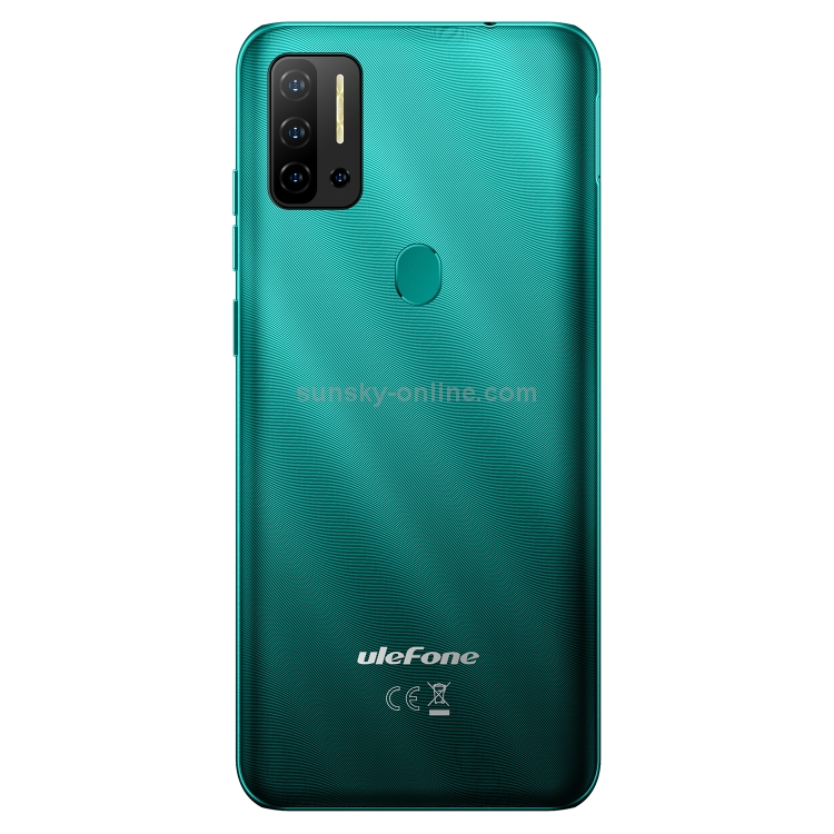 [HK Warehouse] Ulefone Note 11P, 8GB+128GB, Quad Back Cameras, 4400mAh Battery, Face ID & Fingerprint Identification, 6.55 inch Android 11 MTK Helio P60 Octa Core up to 2.0GHz, Network: 4G, Dual SIM, OTG(Green) - 2