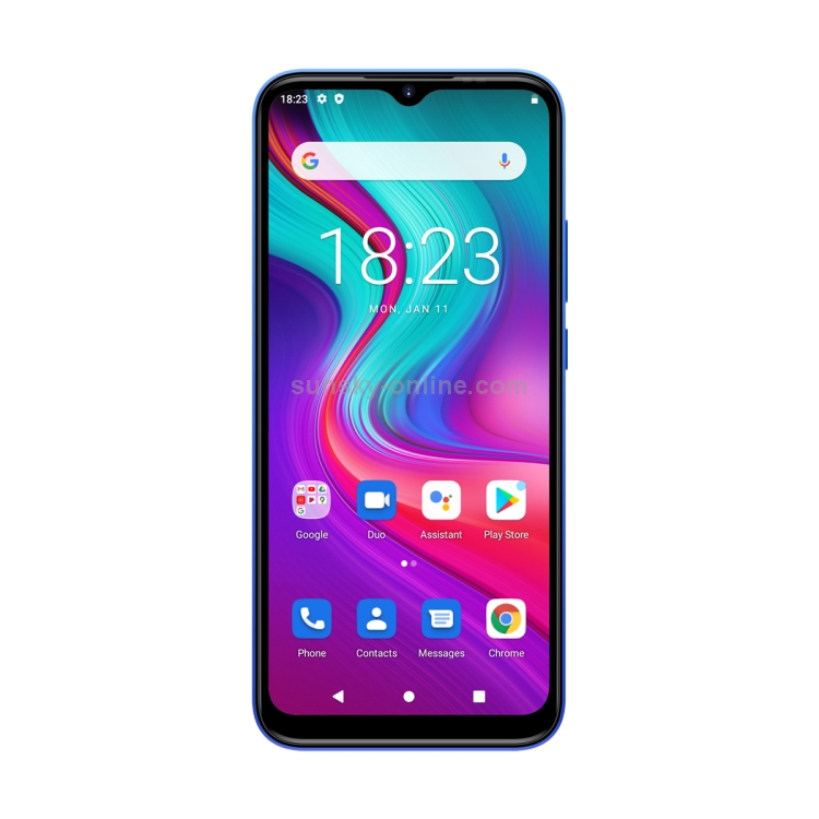 [HK Warehouse] DOOGEE X96, 2GB+32GB, Quad Back Cameras, 5400mAh Battery,  Face ID& Fingerprint Identification, 6.52 inch Android 11 GO SC9863A Octa-Core 28nm up to 1.6GHz, Network: 4G, Dual SIM(Blue) - 1