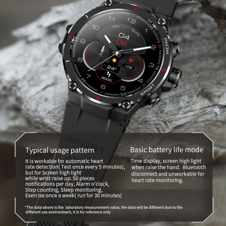 Reloj Smart Watch Sports & Health Negro