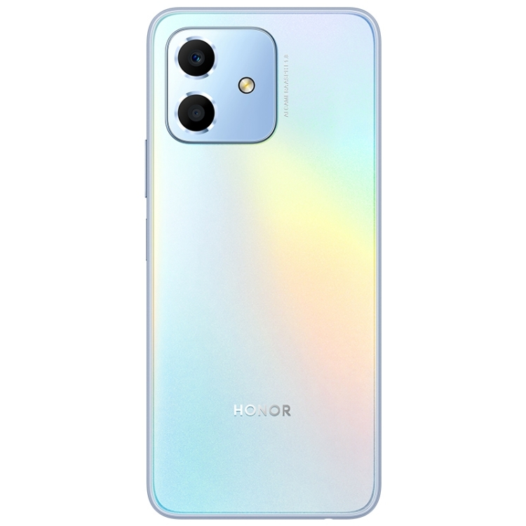 Honor Play6C 5G VNE-AN40, 6GB+128GB, China Version, Dual Back Cameras, Side Fingerprint Identification, 5000mAh Battery, 6.5 inch Magic UI 5.0 (Android R) Qualcomm Snapdragon 480 Plus Octa Core up to 2.2GHz, Network: 5G, Not Support Google Play(Silver)