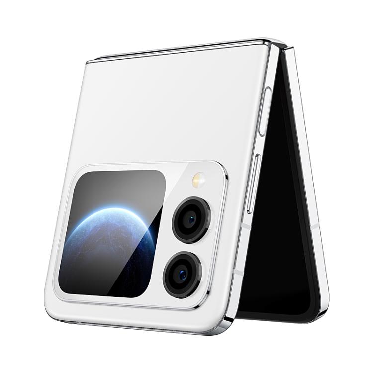 Huawei nova Flip S, 12GB+512GB, Side Fingerprint Identification, 6.94 inch + 2.14 inch HarmonyOS 5.1 Octa Core, NFC, OTG, Not Support Google Play (White)