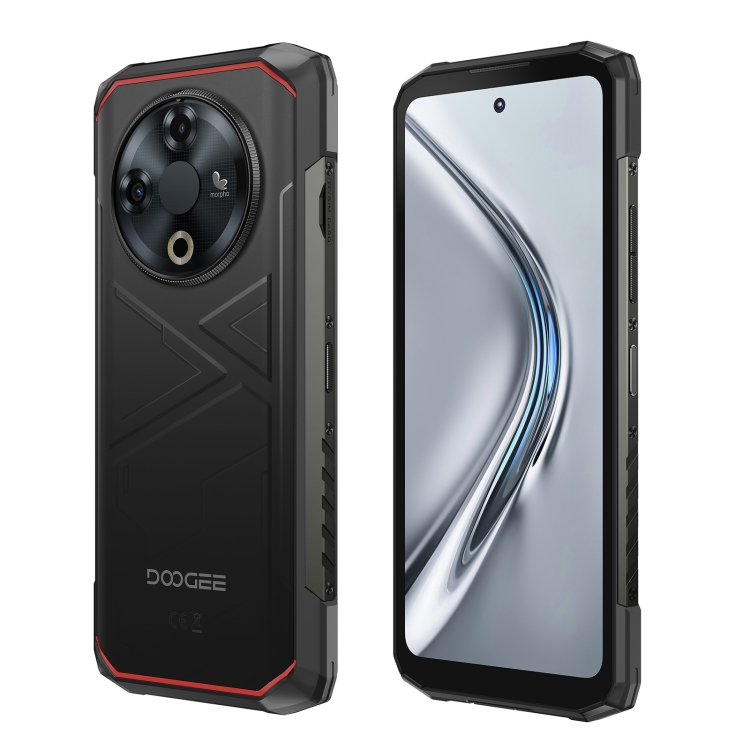 [HK Warehouse] DOOGEE Fire 6 Rugged Phone, Thermal Imaging, 6GB+256GB, 6.56 inch Android 14 Spreadtrum T606 Octa Core, Network: 4G, OTG (Black)