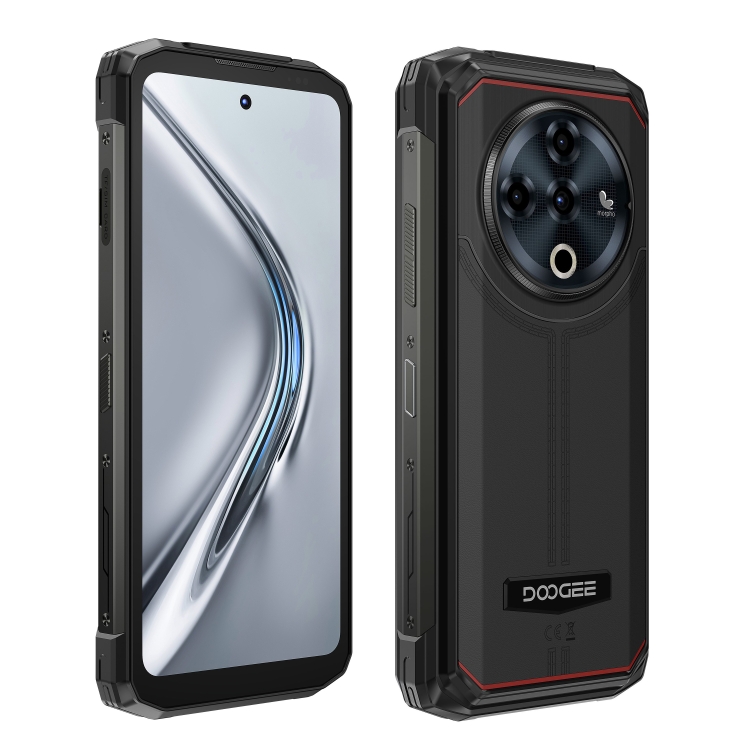 [HK Warehouse] DOOGEE Fire 6 Power Rugged Phone, 8GB+256GB, 6.56 inch Android 14 Spreadtrum T606 Octa Core, Network: 4G, OTG, NFC (Black)