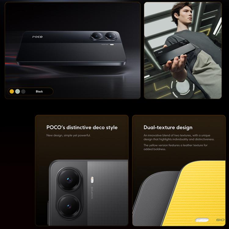 [HK Warehouse] Xiaomi POCO X7 Pro 5G Global, 12GB+512GB, In-screen Fingerprint, 6.67 inch Xiaomi HyperOS 2 MediaTek Dimensity 8400-Ultra Octa Core, NFC, Network: 5G (Black)