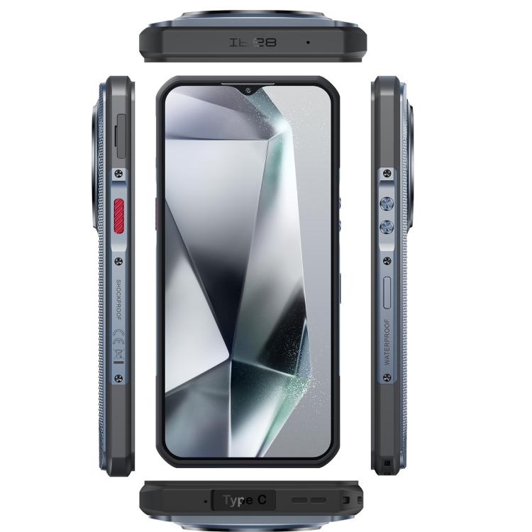 [HK Warehouse] Oukitel WP35 Pro 5G Rugged Phone, 12GB+512GB, 6.6 inch Android 14 MediaTek Dimensity 6300 Octa Core, NFC, OTG, Network: 5G (Grey)