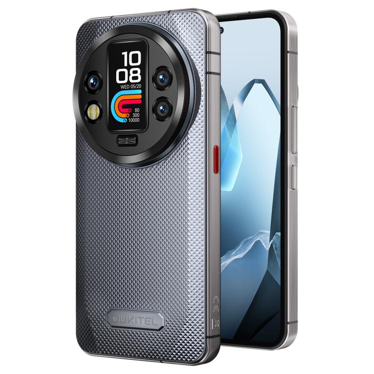 [HK Warehouse] Oukitel WP200 Pro 5G Rugged Phone, 24GB+1TB, Screen Fingerprint, 6.7 inch Android 15.0 MTK Dimensity 8200 Octa-Core, NFC, OTG, Network: 5G (Grey)