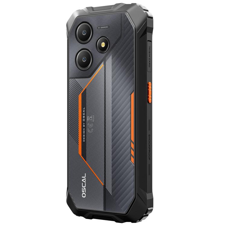 [HK Warehouse] Blackview Oscal Marine 2, 4GB+64GB, 6.56 inch Android 15 Unisoc UMS9230E T615 Octa Core, Network: 4G, OTG, NFC (Orange)