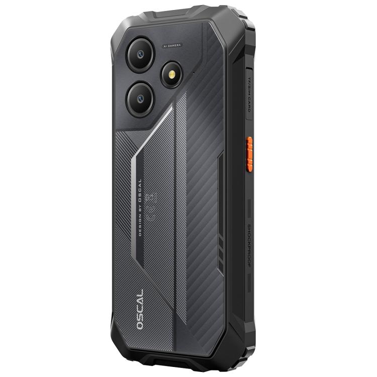 [HK Warehouse] Blackview Oscal Marine 2, 8GB+256GB, 6.56 inch Android 15 Unisoc UMS9230E T615 Octa Core, Network: 4G, OTG, NFC (Black)