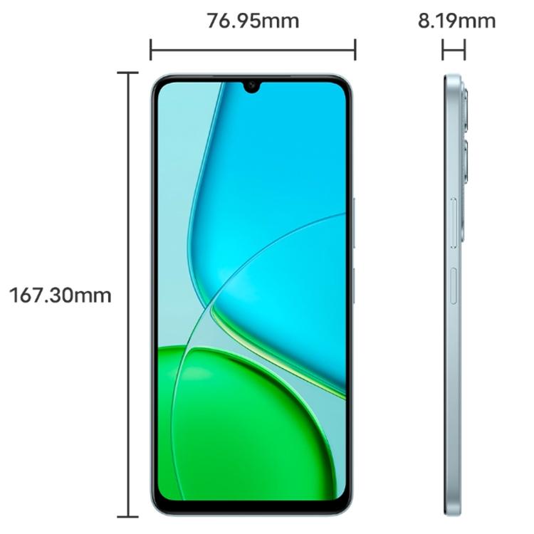 vivo Y50 5G, 4GB+128GB, Face ID / Side Fingerprint, 6.74 inch Android 15 OriginOS 5 Dimensity 6300 Octa Core, OTG, Network: 5G (Blue)